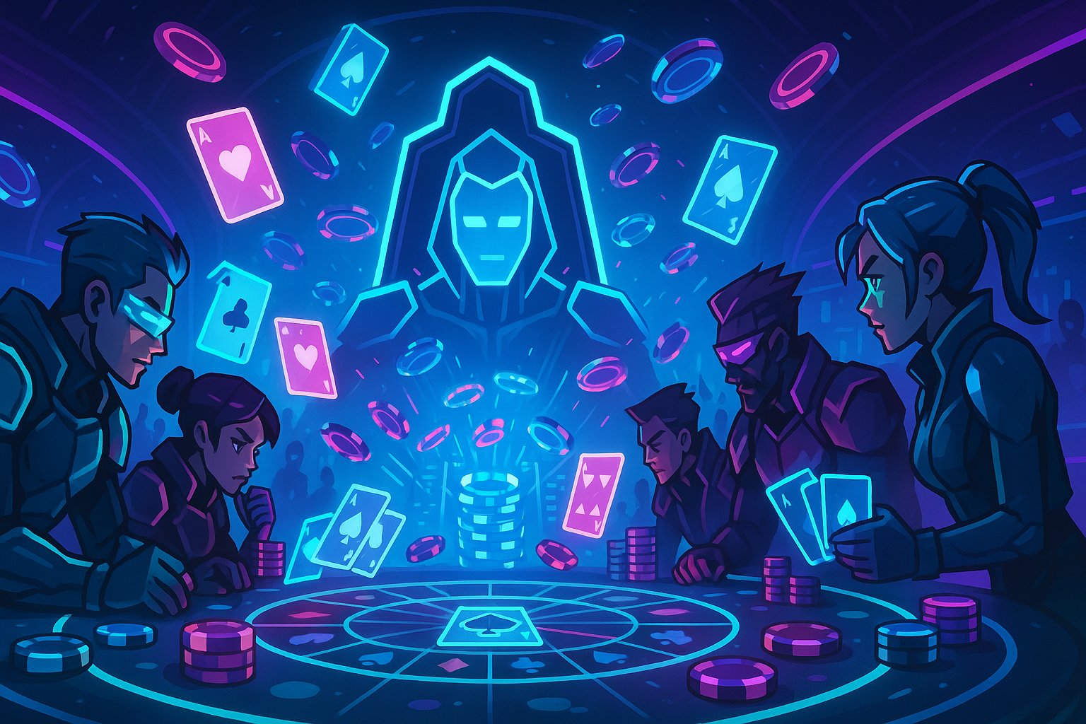 Meja live-dealer Dragon Tiger yang penuh dengan pemain di platform hong togel